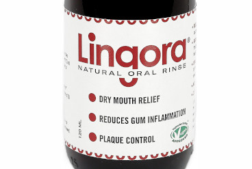 Lingora Natural Oral Rinse bottle